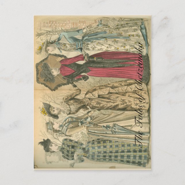 Carte Postale Mode victorienne (Devant)