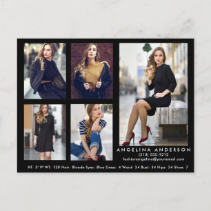 Carte Postale Modèle Actor 5 Carte Photo Comp