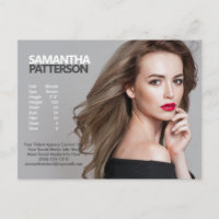 Modèle Actor Comp PostCard 1 Modèle photo