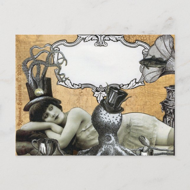 Carte postale modèle Calypso personnalisée (Devant)