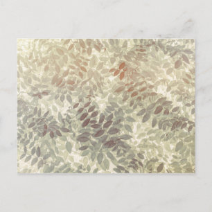 Carte Postale Modèle de feuilles de vesce   San Juan Islands, WA