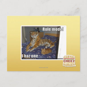 Carte Postale Modèle de rôle, j'en ai un