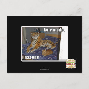 Carte Postale Modèle de rôle, j'en ai un