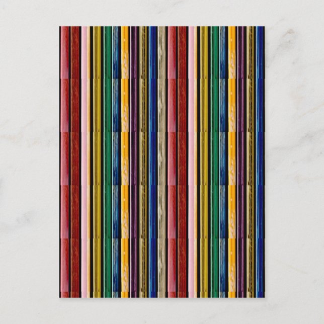 Carte Postale Modèle do-it-yourself Ajouter TEXTE IMAGE Rainbow  (Devant)