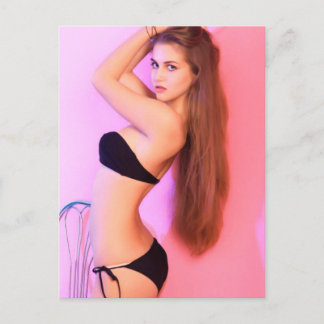 Carte Postale Modèle du mois de février