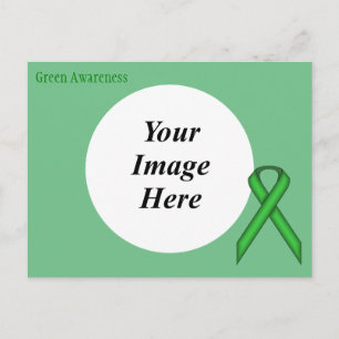 Carte Postale Modèle standard vert par Kenneth Yoncich