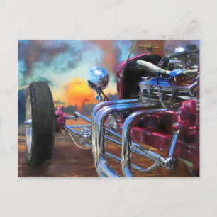 Carte Postale Modèle T RÊVES DE COUCHER DE LA PLAGE DU RÔLE