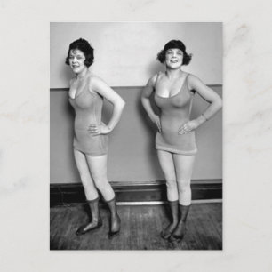 Carte Postale Modèles de maillots de bain