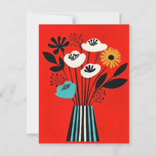 Carte Postale Moderne du milieu du siècle #221