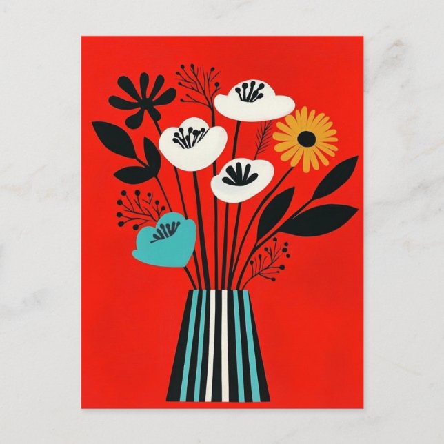 Carte Postale Moderne du milieu du siècle #221 (Devant)