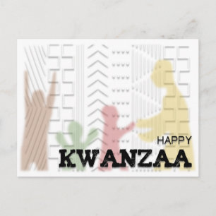 Carte Postale Moderne Happy Kwanzaa