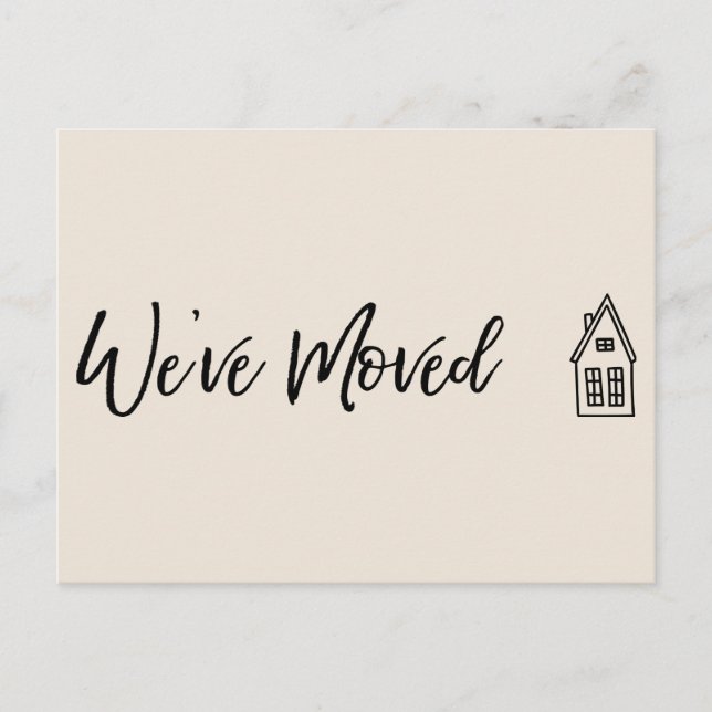 Carte Postale Moderne Nous avons déplacé la Crème de dessin de l (Devant)