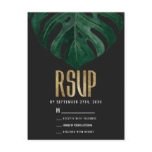 Moderne Tropical Swiss Fromage Leaf Gold RSVP