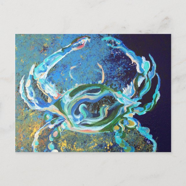 Carte Postale Modes bleus (Devant)