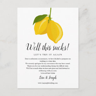 Carte Postale Modifier la date reportée Annulation de la photo c