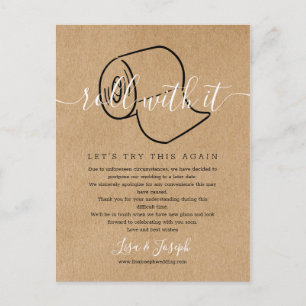 Carte Postale Modifier la date reportée Annulation de la photo r