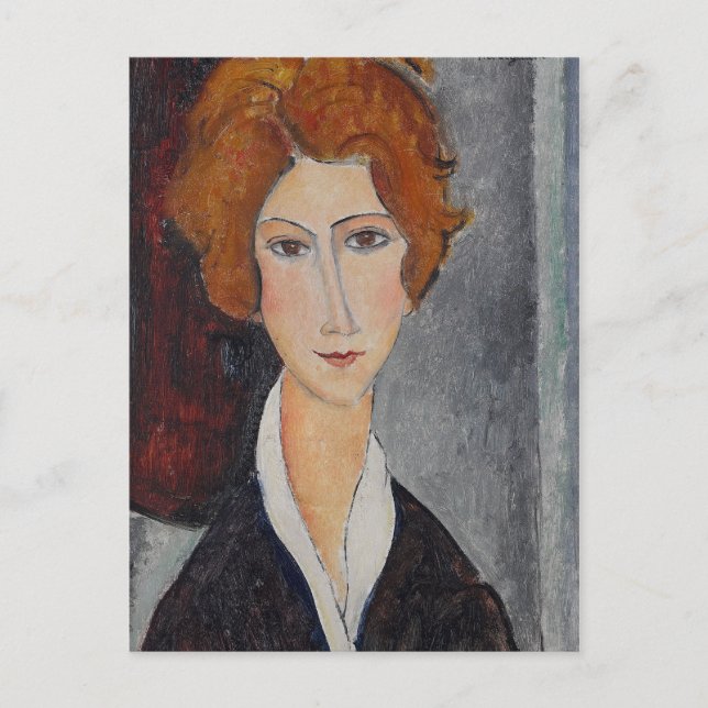 Carte Postale Modigliani Amedeo Portrait (Devant)