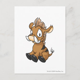 Carte Postale Moehog Brown