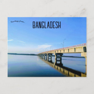 Carte Postale Mohipur Ghat Lakshmitary Bangladesh