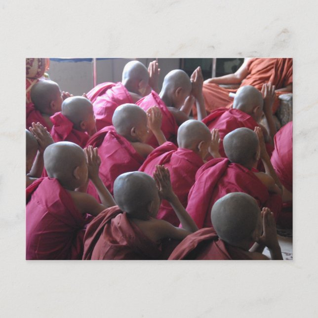 Carte Postale Moine (Devant)