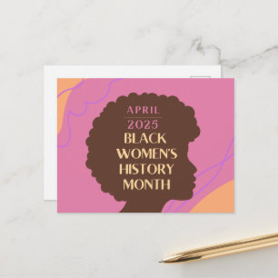 Carte Postale Mois de l'histoire des femmes noires