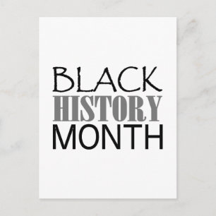 Carte Postale Mois de l'histoire des Noirs