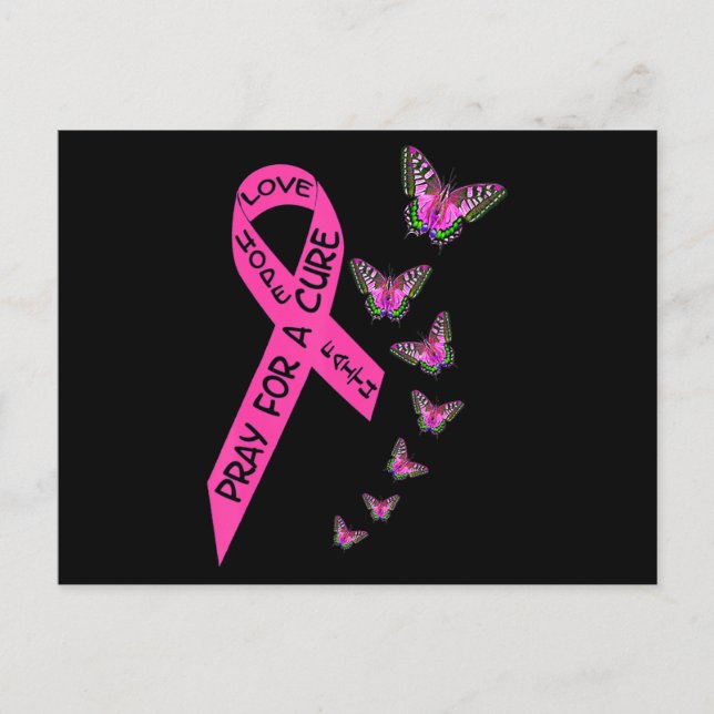 Carte Postale Mois de sensibilisation au cancer du sein Femmes B (Devant)