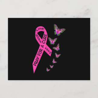 Carte Postale Mois de sensibilisation au cancer du sein Femmes B