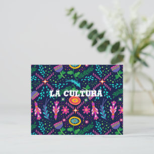 Carte postale Mois Hispanique de La Cultura