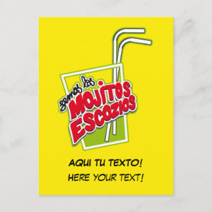CARTE POSTALE MOJITOS ESCOZIOS