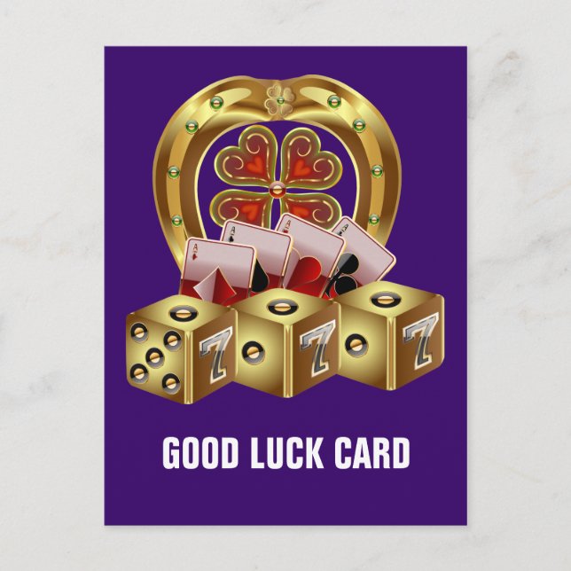 Carte Postale Mojo Fast Luck Mojo Workin! (Devant)
