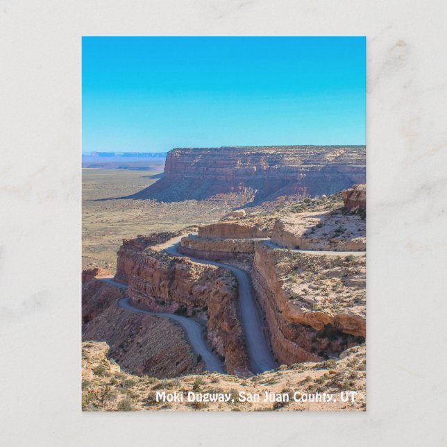 Carte Postale Moki Dugway (Devant)