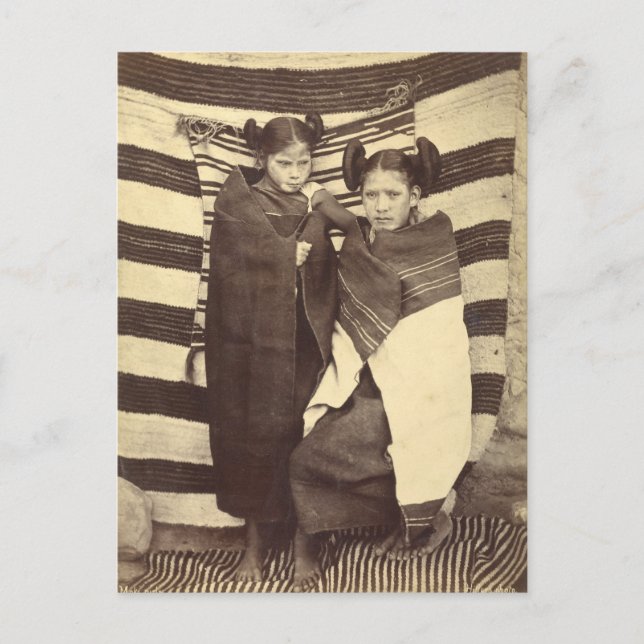 Carte Postale Moki Girls, 1879 (Devant)