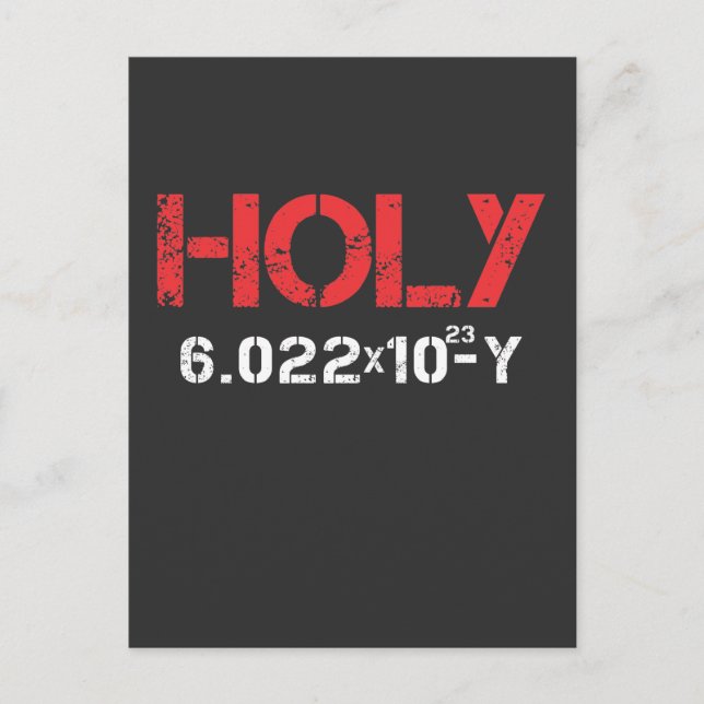 Carte Postale Mole Carbon Chimie Saint Moley Avogadro Science (Devant)