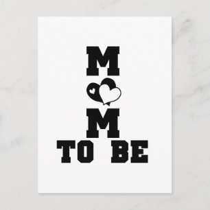 Carte Postale MOM à être - Texte noir
