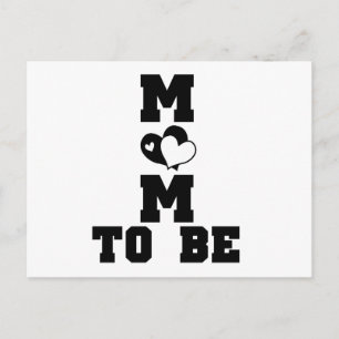 Carte Postale MOM à être - Texte noir