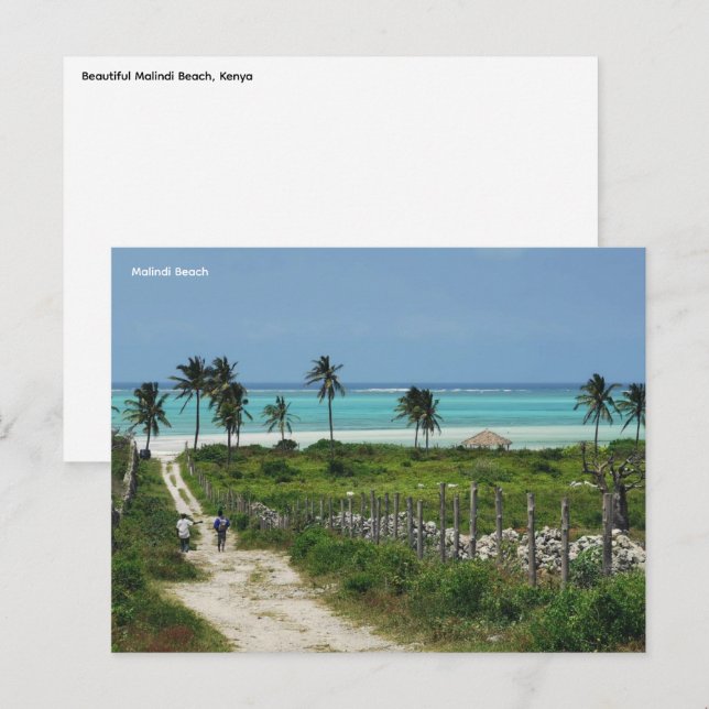 Carte postale Mombasa (Devant / Derrière)