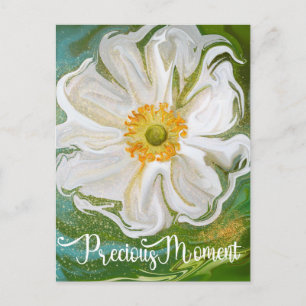 Carte Postale Moment précieux - Puissance de fleur de l'anémone