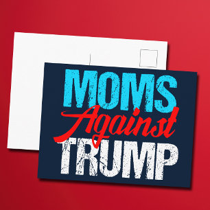 Carte Postale Moms contre l'élection politique de Trump