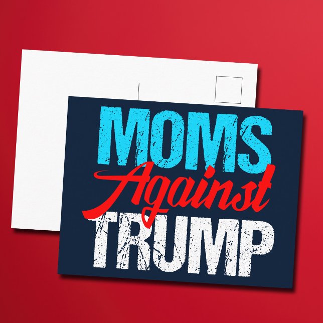 Carte Postale Moms contre l'élection politique de Trump (Créateur téléchargé)