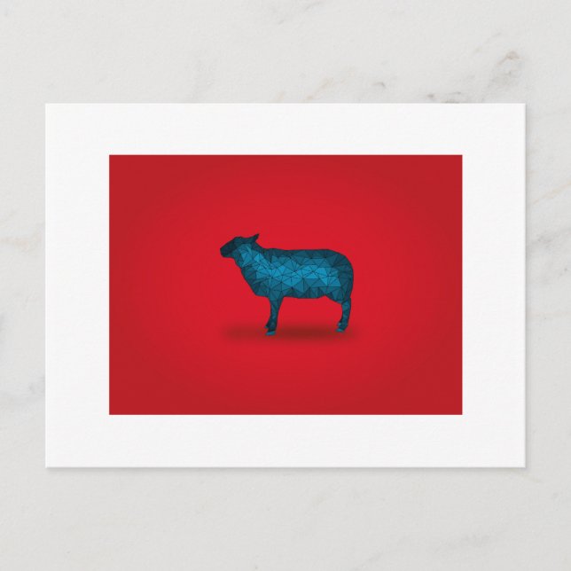 Carte Postale Mon bébé ne m'HERDE pas ! - Série agricole no 2 (Devant)