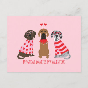 Carte Postale Mon Grand Danse Est Ma Valentine