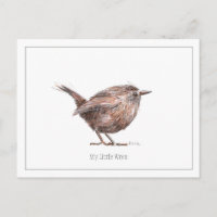 Carte postale "Mon petit fils"