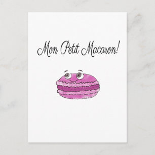 Carte Postale Mon Petit Macaron