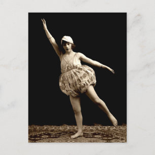 Carte Postale Mon premier considérant de danse