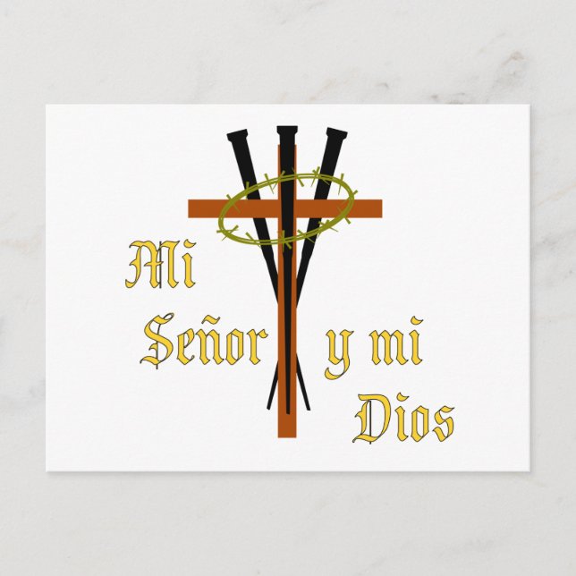 Carte Postale Mon Seigneur et mon Dieu (Devant)