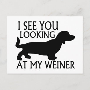 Carte Postale Mon Weiner