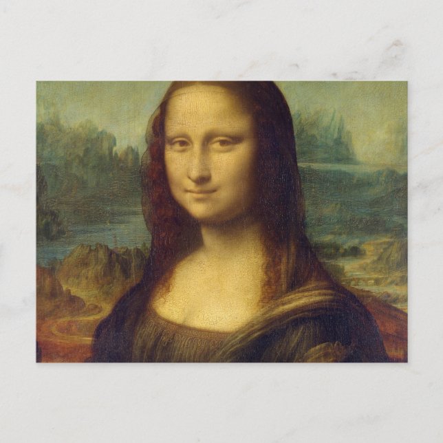 Carte Postale Mona Lisa (Devant)