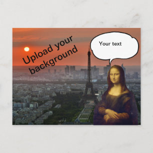 Carte Postale Mona Lisa