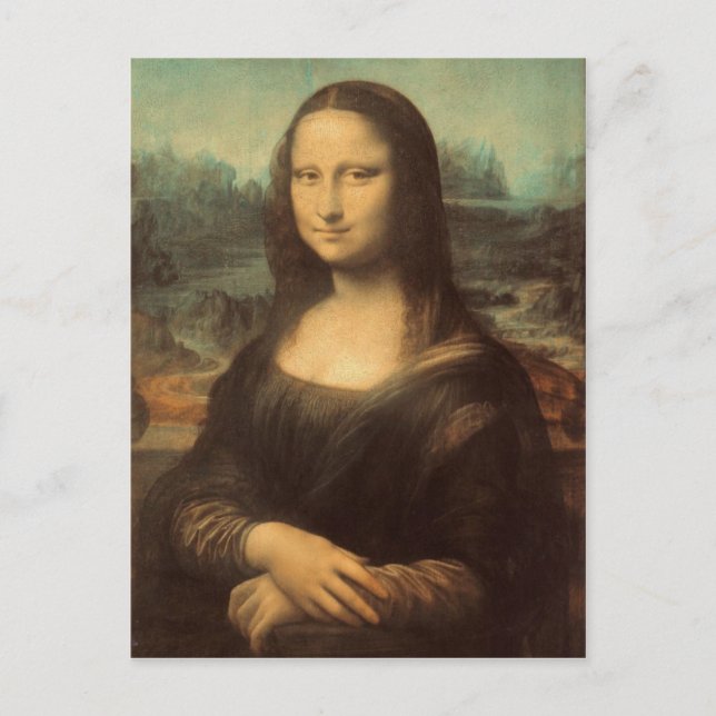 Carte Postale Mona Lisa (Devant)